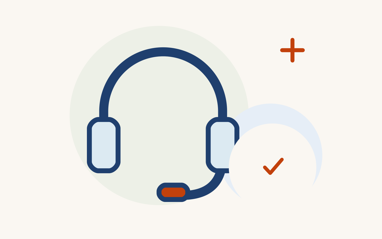 Customer Support System — thematic cover artwork; not a product screenshot
