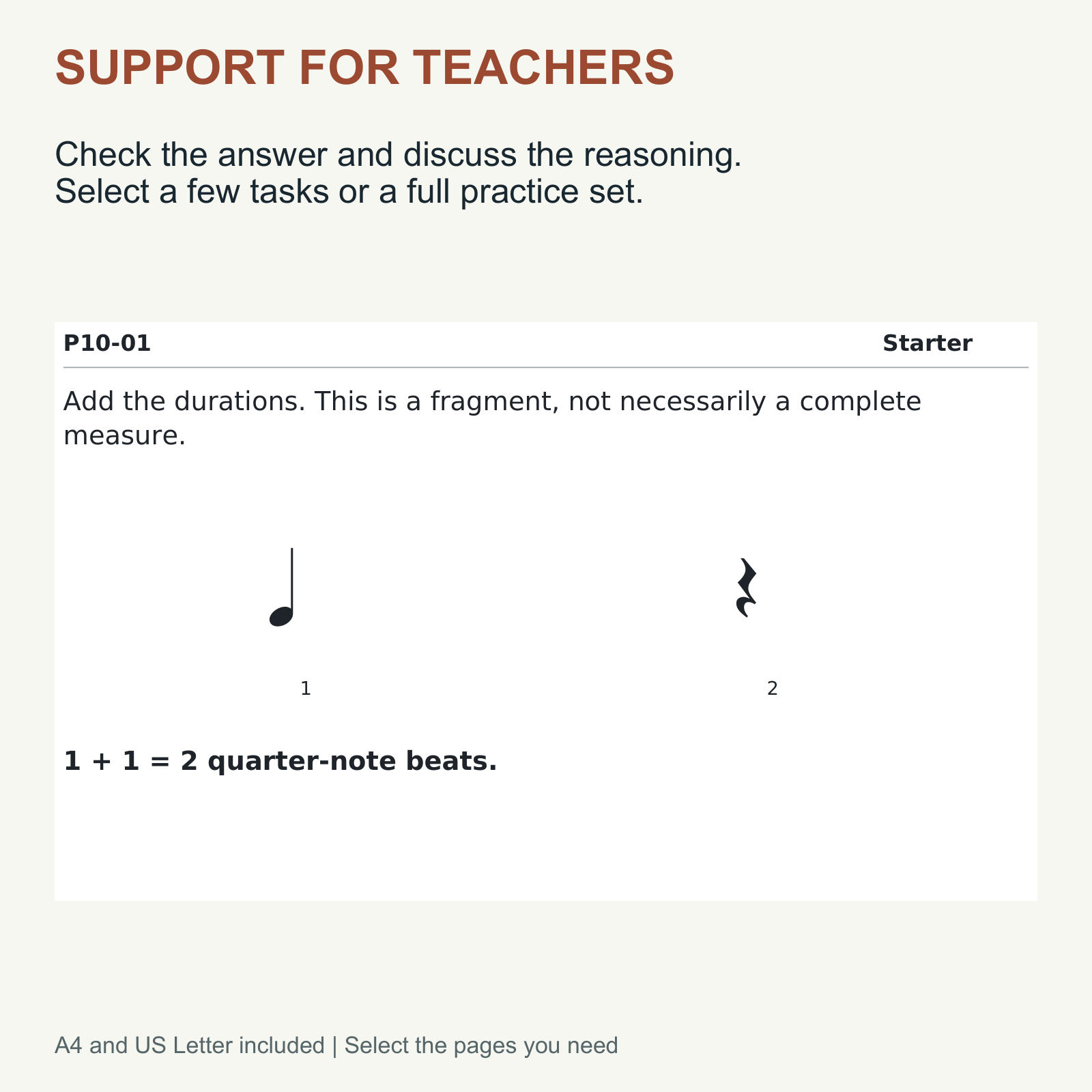 Note & Rest Values Worksheets — Count, Complete & Correct — Grades 4-6 — Teaching guidance and support included in this resource.