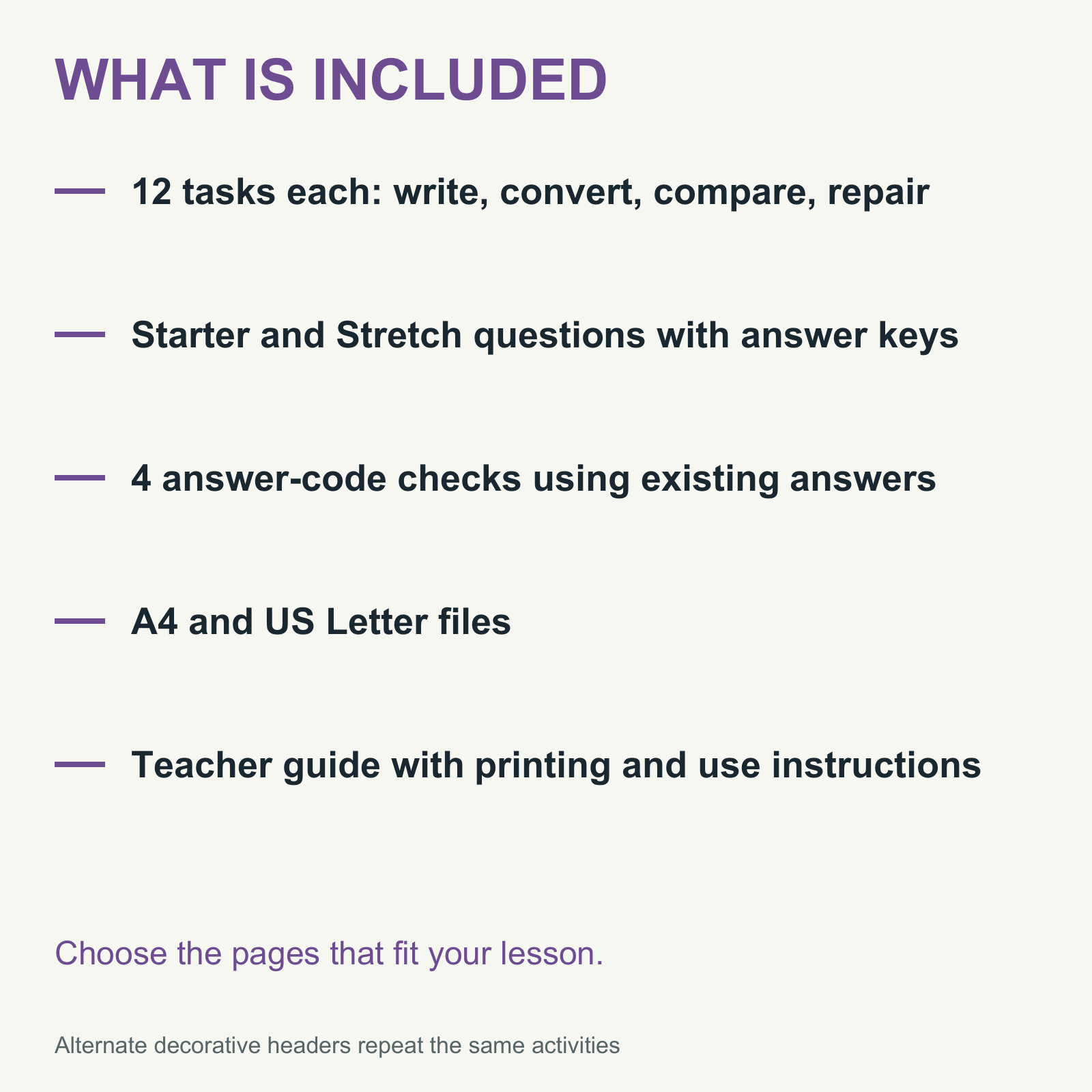 Scientific Notation Worksheets — Convert, Compare & Correct — Grade 8 — Files and formats supplied with this product.