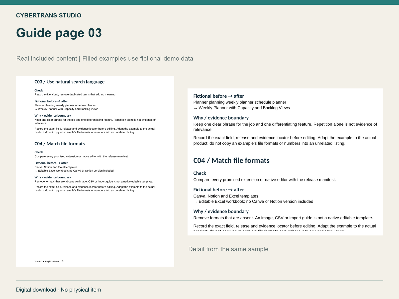 Guide page 03