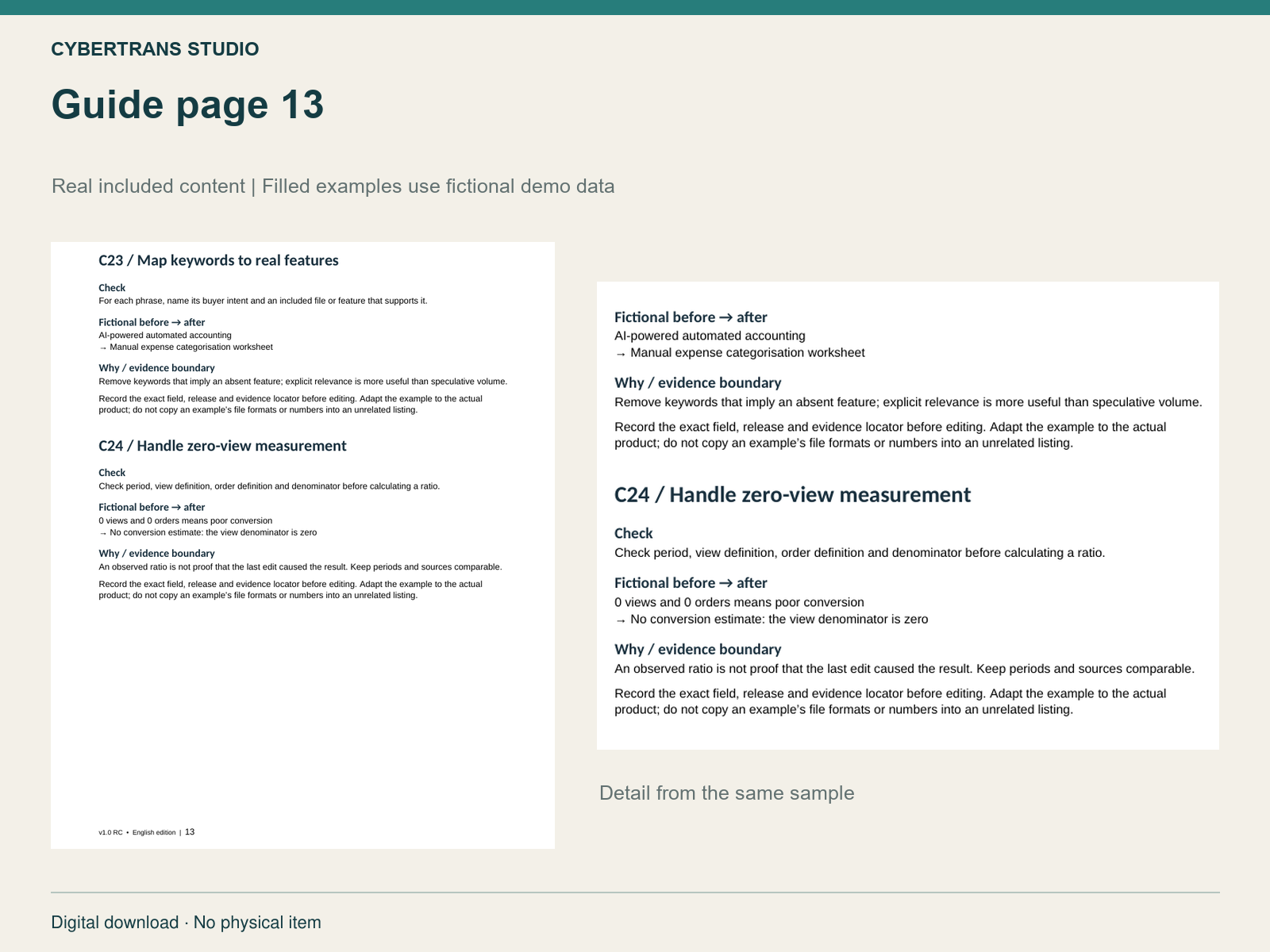 Guide page 13